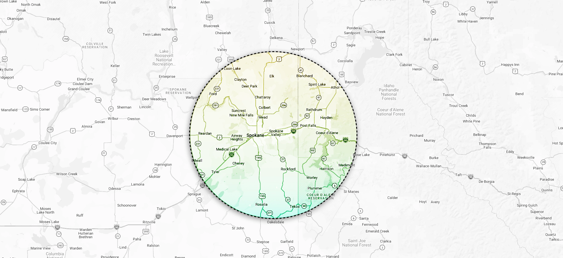 map full screen